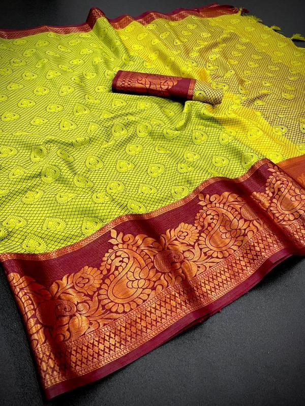 Aab Avadh Silk Designer Mercerised Silk Saree Collection